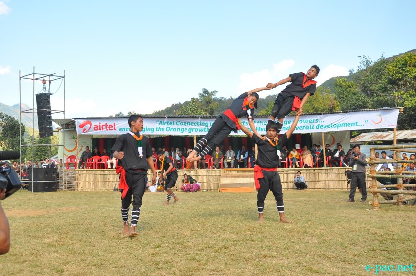 Culturals at 10th State Level Orange Festival 2013 at Noney Common ground, Tamenglong Manipur :: December 14 2013
