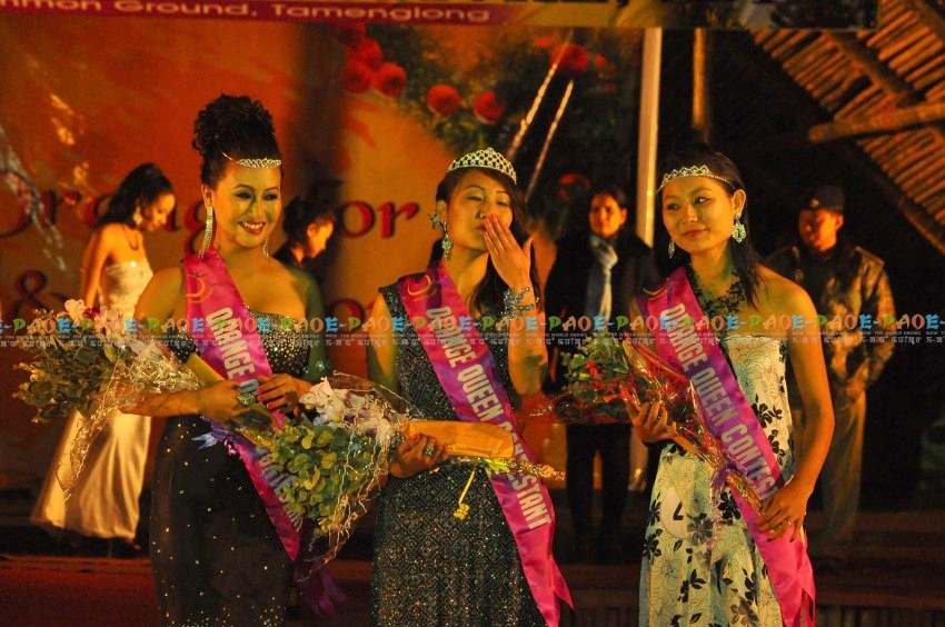 Miss Orange Queen at 10th State Level Orange Festival 2013 at Noney Common ground, Manipur  :: December 14 2013