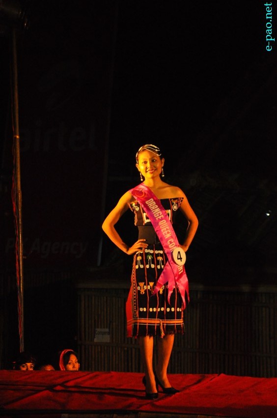 Miss Orange Queen at 10th State Level Orange Festival 2013 at Noney Common ground, Manipur  :: December 14 2013