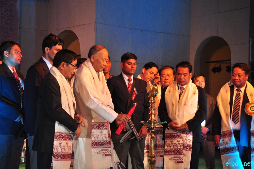 Manipur Sangai Festival kicked off at Hapta Kangjeibung and at BOAT, Imphal  ::  November 21 2014