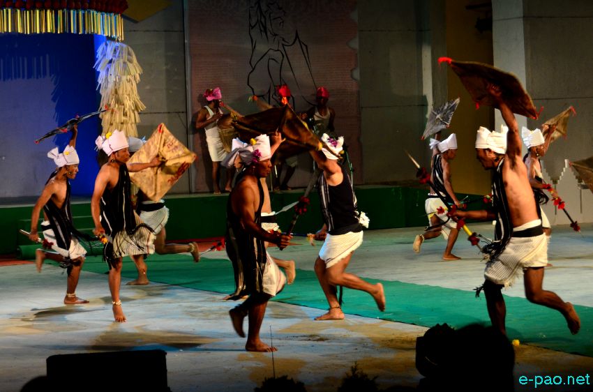 Day 2: Sangai Festival 2014 : Lhousha Dance of Maring at BOAT :: November 22 2014