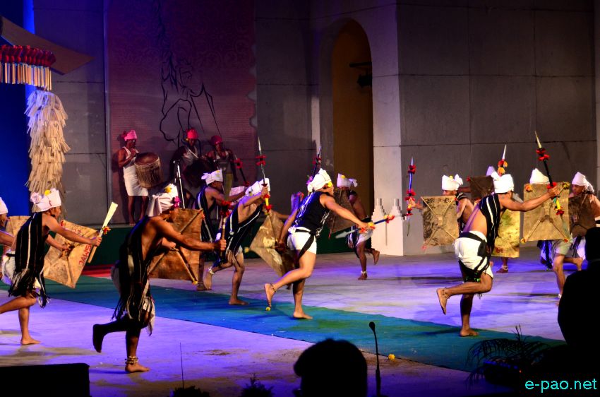 Day 2: Sangai Festival 2014 : Lhousha Dance of Maring at BOAT :: November 22 2014