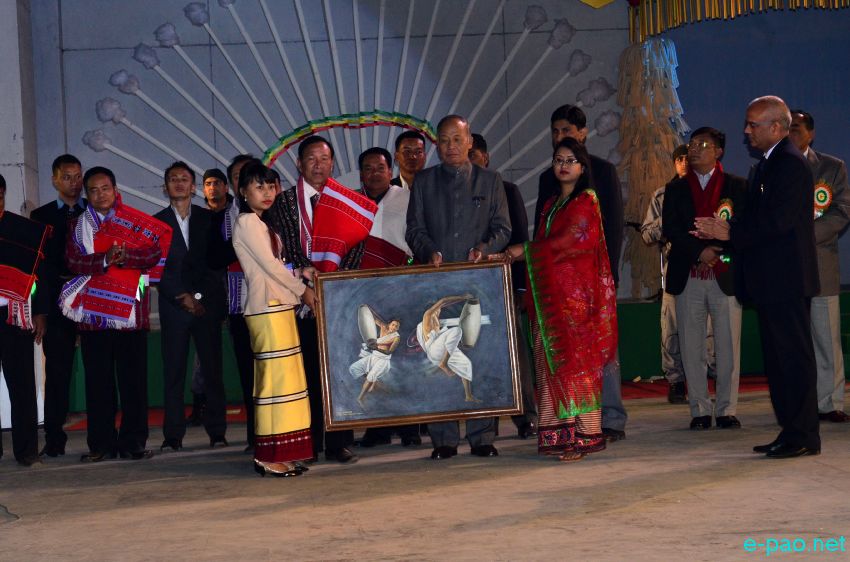 Day 2: Sangai Festival 2014 : Myanmar cultural programme at BOAT, Imphal  ::  November 22 2014