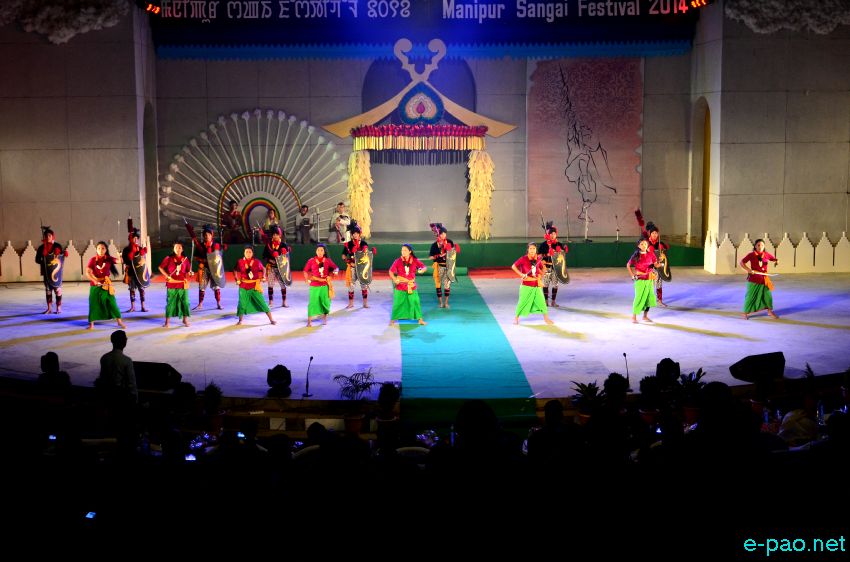 Day 2: Sangai Festival 2014 : Thang Ta Performance at BOAT :: November 22 2014