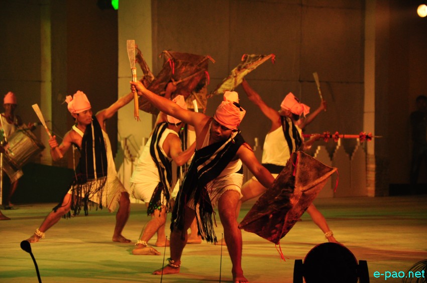 Day 3: Sangai Festival 2014 : Cultural performance from Senapati District at BOAT :: November 23 2014