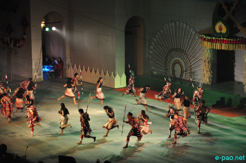 Day 3: Sangai Festival 2014 : Cultural performance  from Senapati District at BOAT :: November 23 2014