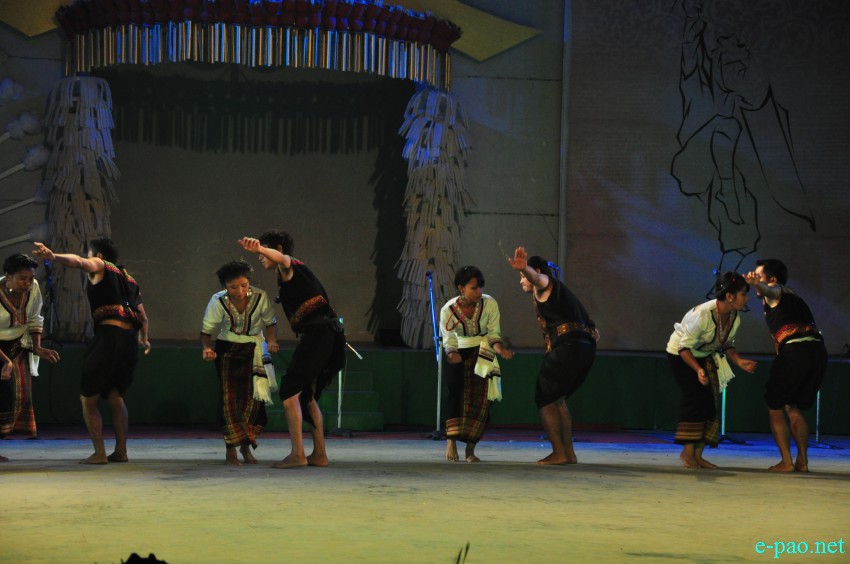 Day 4: Sangai Festival 2014 : Cultural performance  from Tamenglong District at BOAT :: November 24 2014