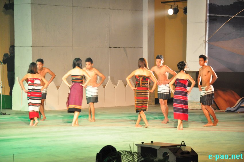 Day 5: Sangai Festival 2014 : Cultural performance  from Churachandpur District at BOAT :: November 25 2014