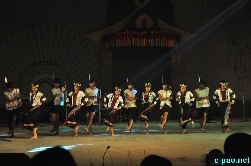 Day 5: Sangai Festival 2014 : Cultural performance  from Churachandpur District at BOAT :: November 25 2014
