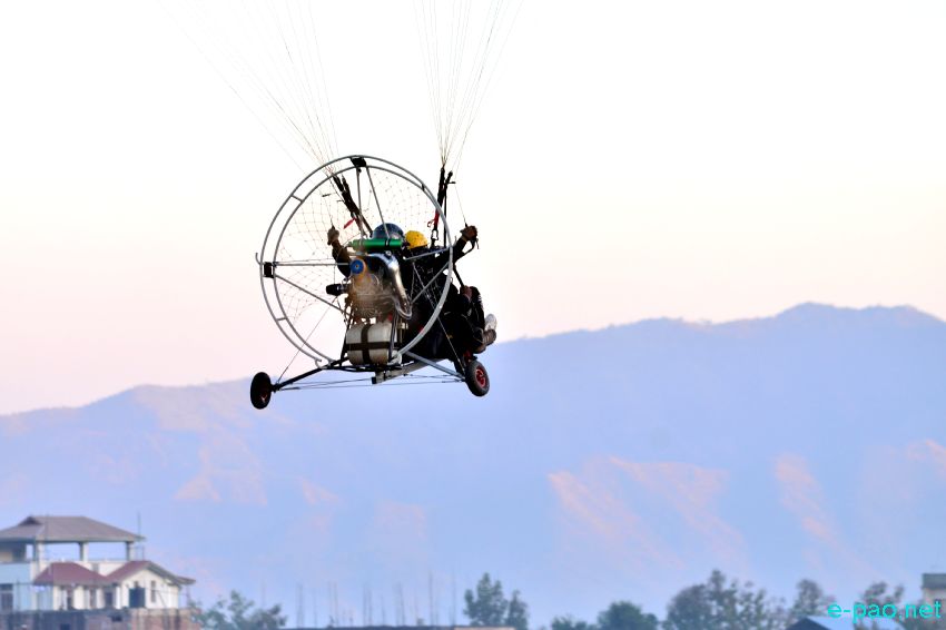 Day 5: Sangai Festival 2014 : Power Paragliding held at Koireigei  :: November 25 2014