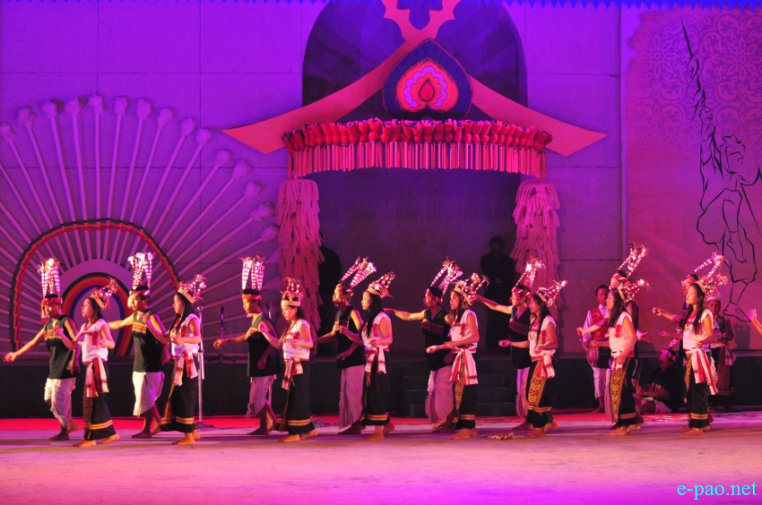 Day 6: Sangai Festival 2014 : Cultural performance from Chandel District at BOAT :: November 26 2014