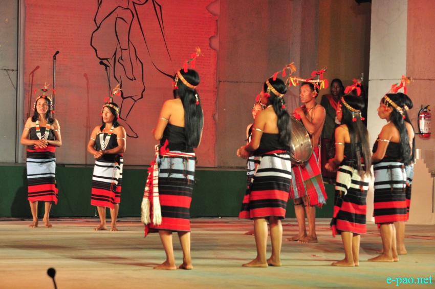 Day 7: Sangai Festival 2014 : Cultural performance from Ukhrul District at BOAT :: November 27 2014