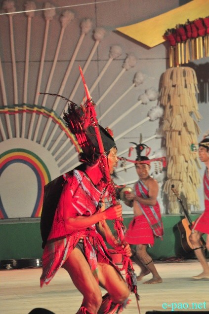 Day 7: Sangai Festival 2014 : Cultural performance from Ukhrul District at BOAT :: November 27 2014