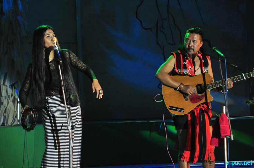 Day 7: Sangai Festival 2014 : Cultural performance from Ukhrul District at BOAT :: November 27 2014