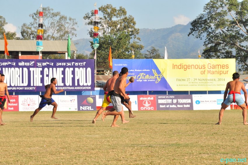 Yubi Lakpi  played at Mapal Kangjeibung as part of Sangai festival :: November 27 2014