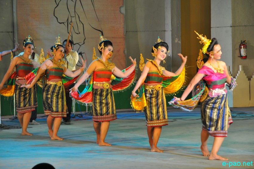 Day 8: Sangai Festival 2014 : Cultural performance from Thailand  at BOAT :: November 28 2014