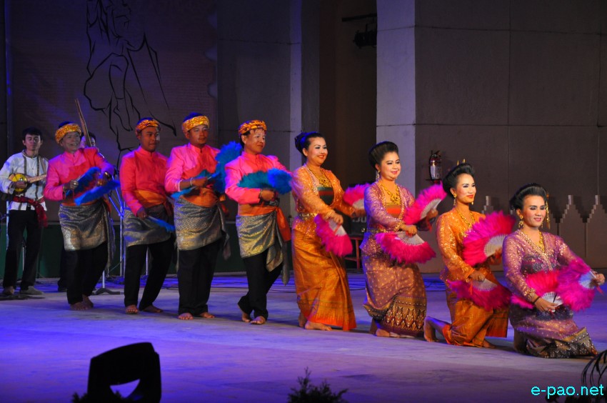 Day 8: Sangai Festival 2014 : Cultural performance  from Thailand & Dhol Chollom at BOAT :: November 28 2014