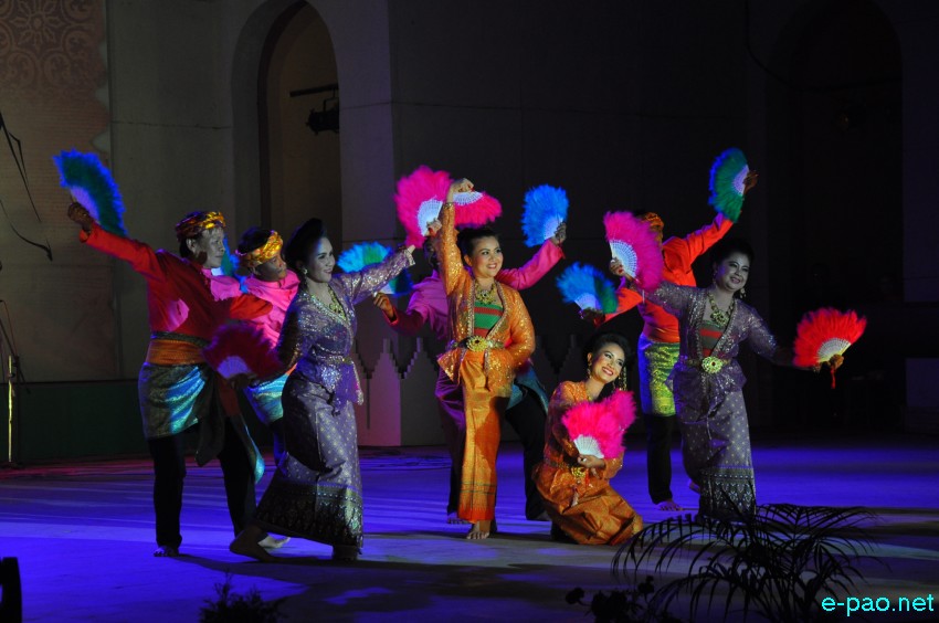Day 8: Sangai Festival 2014 : Cultural performance  from Thailand & Dhol Chollom at BOAT :: November 28 2014