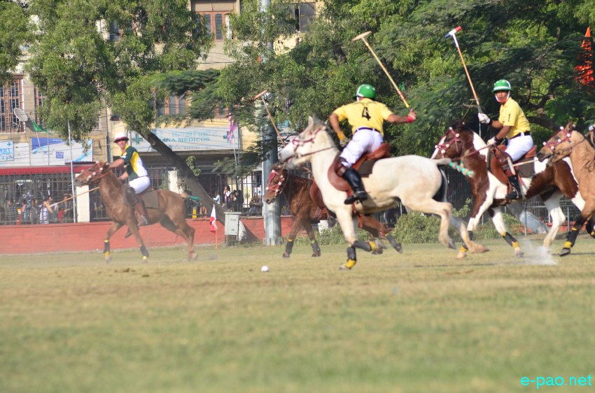 Final match of 8th Manipur Polo International, 2014 at historic Mapal Kangjeibung (Imphal Pologround) :: November 29 2014