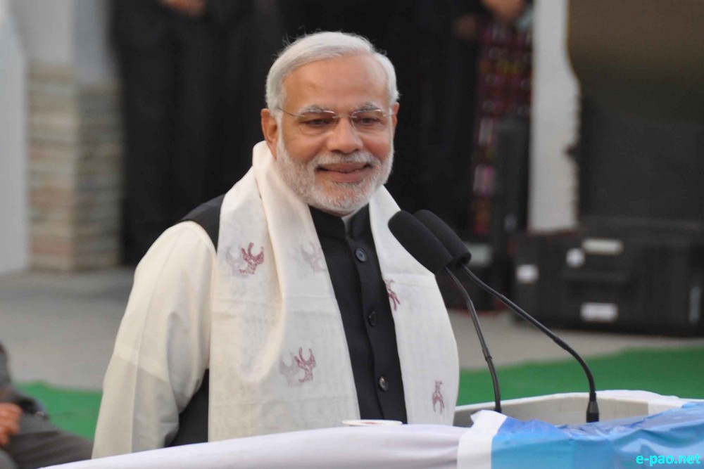 Narendra Modi at Closing Function of Manipur Sangai Festival 2014 at  BOAT :: November 30 2014