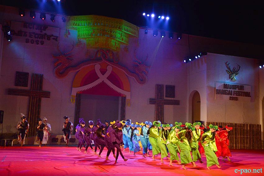 'Machu Taretki Mashek Mangaal' Choreography : Closing Ceremony Manipur Sangai Festival at BOAT :: Nov 30 2015