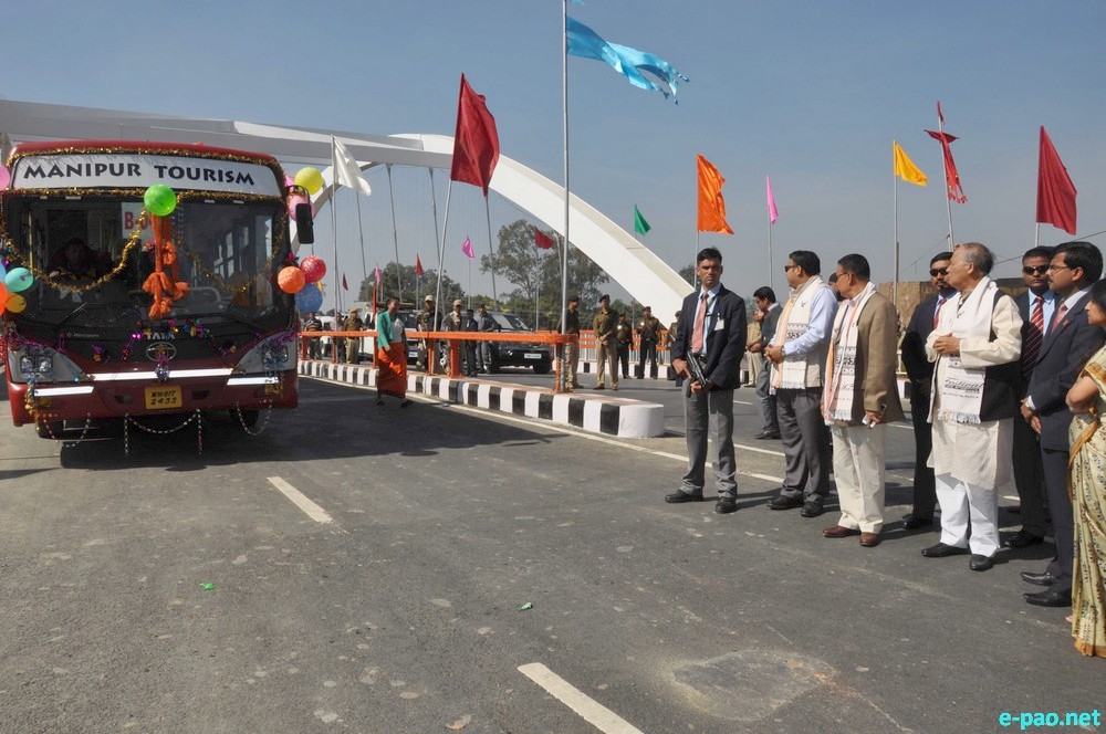 Day 2 : Flagging Off of Conducted Tour Bus Service in connection with Sangai Festival  :: November 22 2015