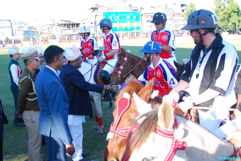 Day 2 : 9th Manipur Polo International : India Vs USA as part of Manipur Sangai Festival at at Mapal Kangjeibung :: November 22 2015