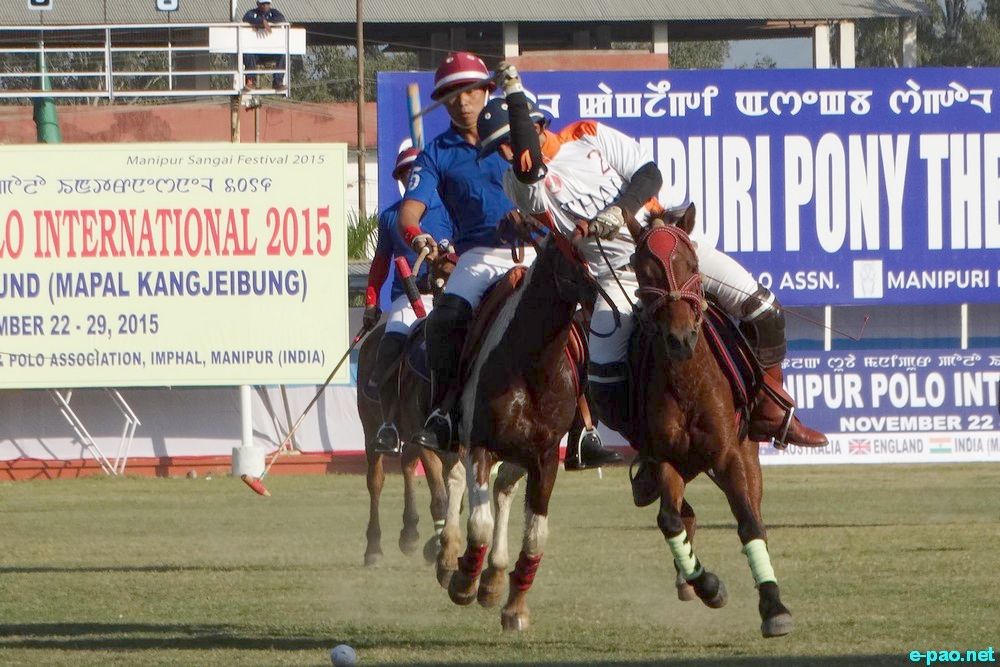 Day 3 : 9th Manipur Polo International : India Vs Thailand / USA Vs Australia at Mapal Kangjeibung :: November 23 2015