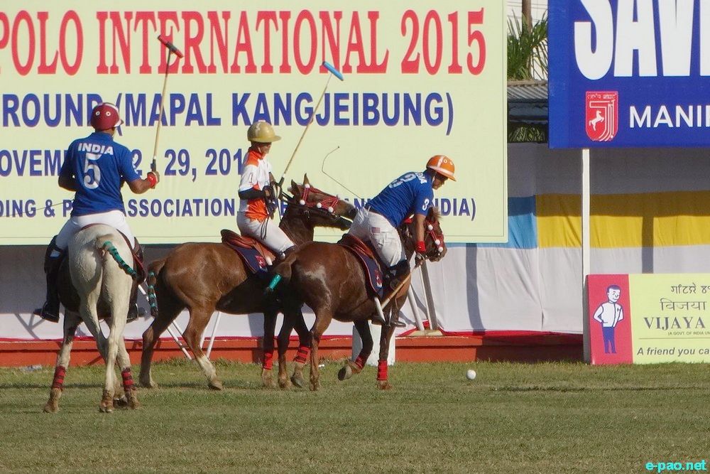 Day 3 : 9th Manipur Polo International : India Vs Thailand / USA Vs Australia at Mapal Kangjeibung :: November 23 2015
