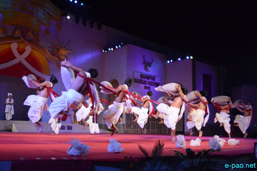 Day 5 :  Pung Chollom performance as part of Manipur Sangai Festival at BOAT :: November 25 2015