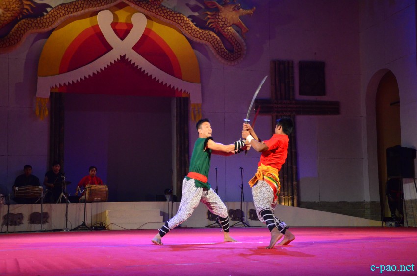 Day 7 :  Thang Ta Chainaba performance as part of Manipur Sangai Festival at BOAT :: November 27 2015