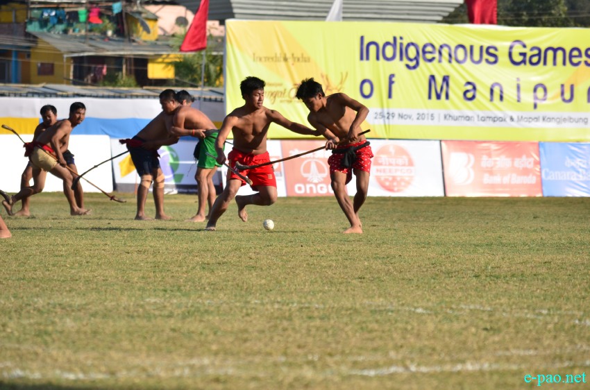 Day 8 : Manipur Indigenous Game performance as part of Manipur Sangai Festival at Polo Ground :: November 28 2015