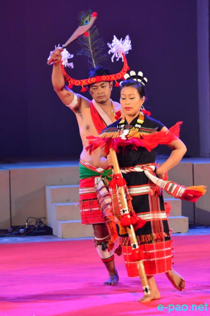 Day 9 : Kabui Cultural Dance performance as part of Manipur Sangai Festival at BOAT :: November 29 2015