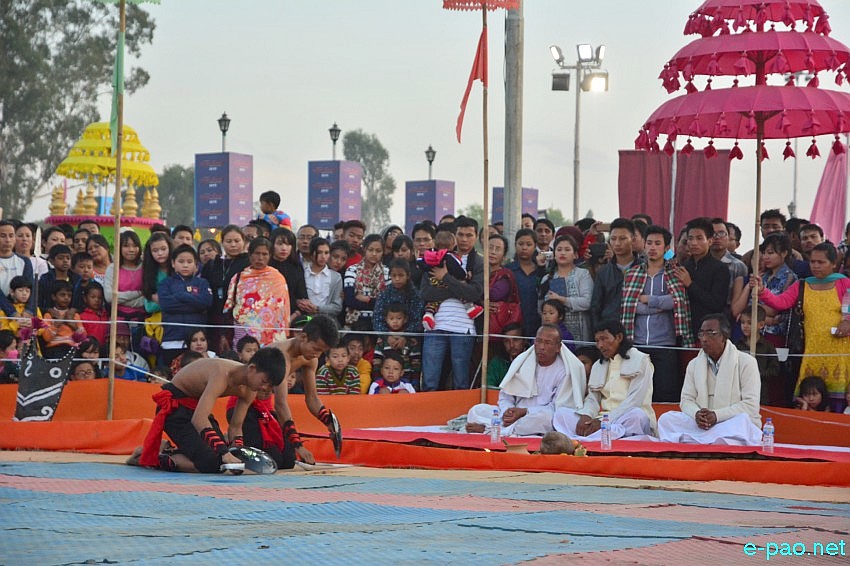 Day 9 : Thang - Ta performance as part of Manipur Sangai Festival at Hatta Kangjeibung :: November 29 2015