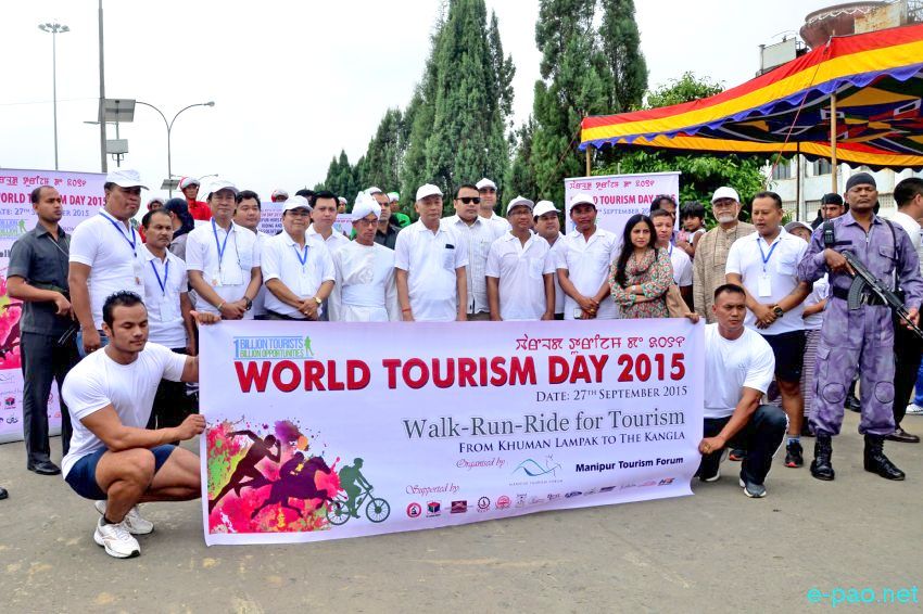 World Tourism Day celebrated from Khuman Lampak to Kangla :: 27 September 2015