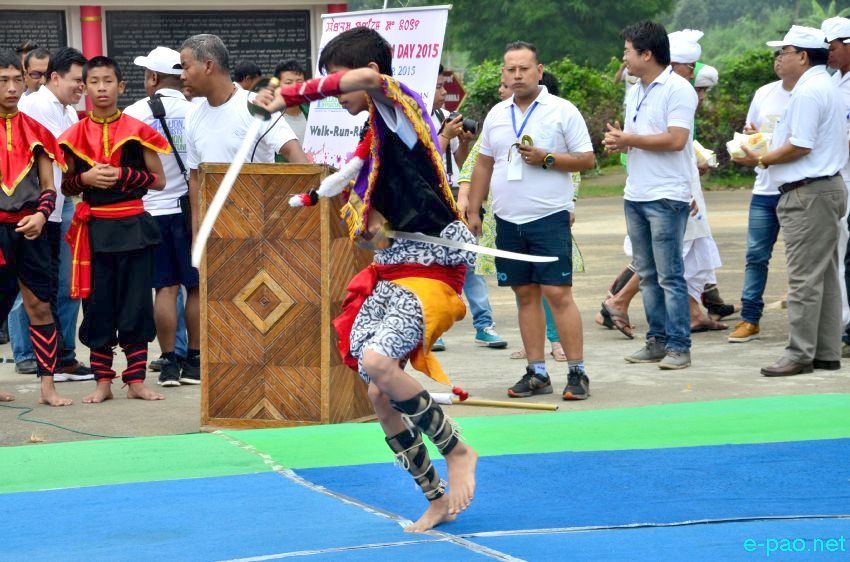 World Tourism Day celebrated from Khuman Lampak to Kangla :: 27 September 2015