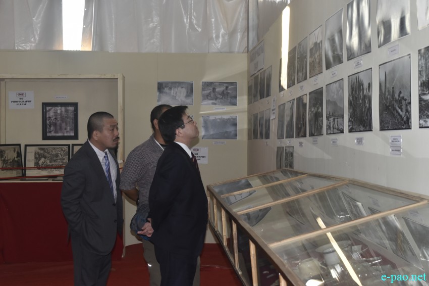 Exhibit from World War II Museum  as part of Manipur Sangai Festival at Hapta Kangjeibung, Imphal  :: November 29 2015