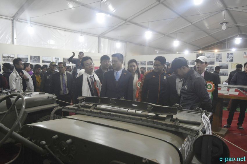 Exhibit from World War II Museum  as part of Manipur Sangai Festival at Hapta Kangjeibung, Imphal  :: November 29 2015