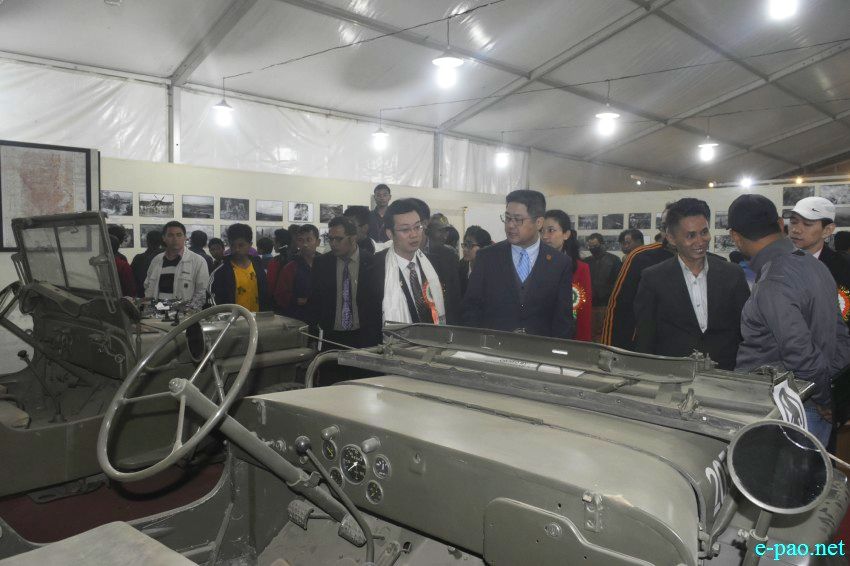 Exhibit from World War II Museum  as part of Manipur Sangai Festival at Hapta Kangjeibung, Imphal  :: November 29 2015