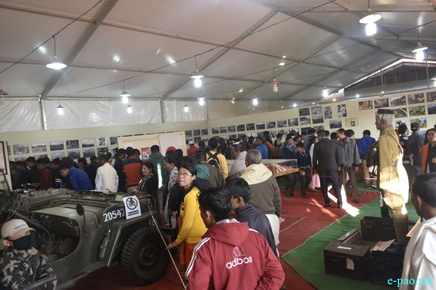 Exhibit from World War II Museum  as part of Manipur Sangai Festival at Hapta Kangjeibung, Imphal  :: November 29 2015