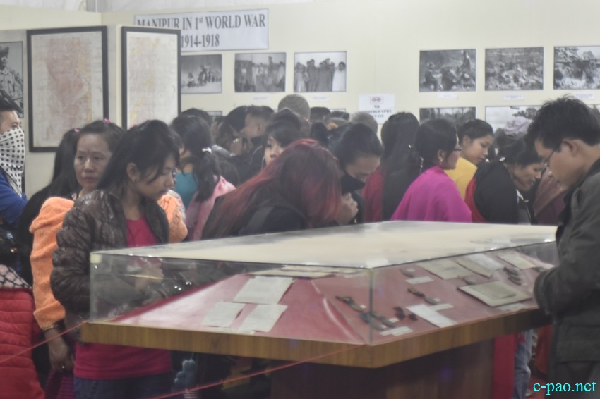 Exhibit from World War II Museum  as part of Manipur Sangai Festival at Hapta Kangjeibung, Imphal  :: November 29 2015