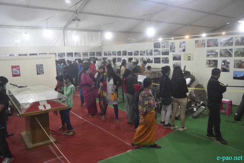 Exhibit from World War II Museum  as part of Manipur Sangai Festival at Hapta Kangjeibung, Imphal  :: November 29 2015