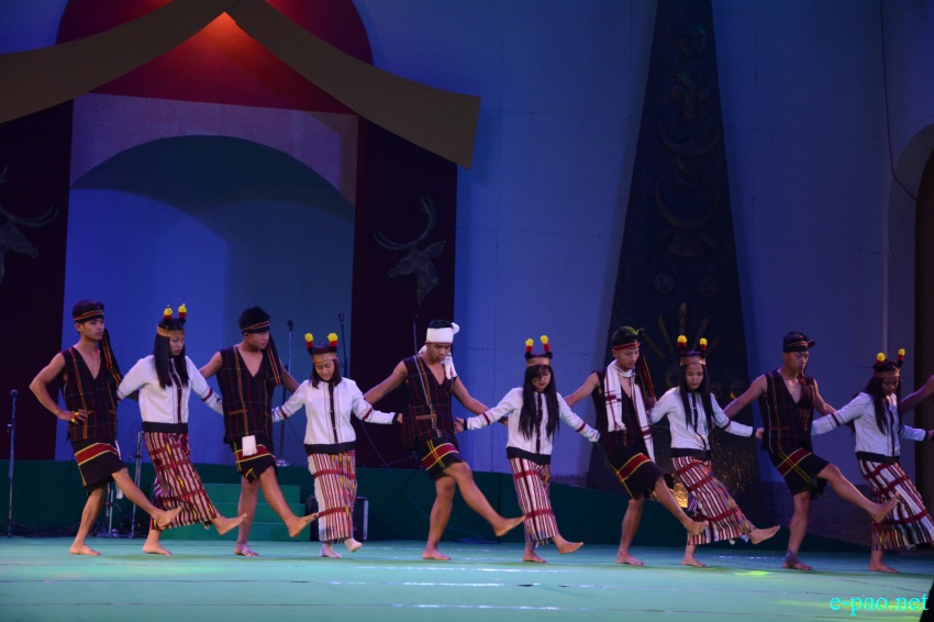 Gangte and Vaiphei Dance : Day 3 : Cultural event at Manipur Sangai Festival at BOAT :: November 23 2016