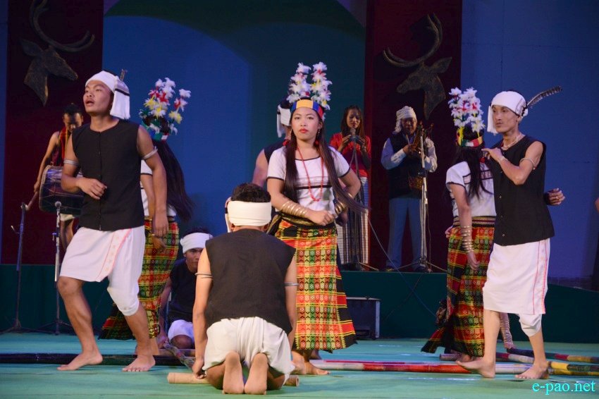 Gangte and Vaiphei Dance : Day 3 : Cultural event at Manipur Sangai Festival at BOAT :: November 23 2016