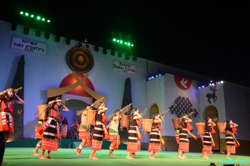 Kabui Dance : Day 3 : Cultural event at Manipur Sangai Festival at BOAT :: November 23 2016