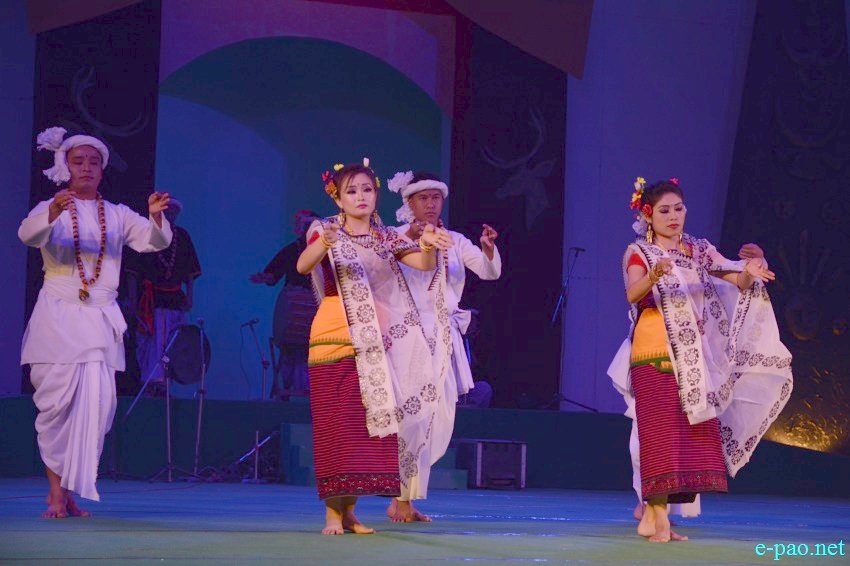 Phungarel Jagoi : Day 3 : Cultural event at Manipur Sangai Festival at BOAT :: November 23 2016