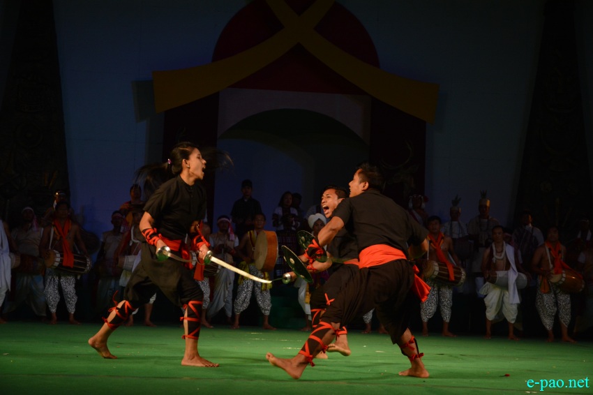 Day 4 : Dances from North East India at Manipur Sangai Festival of at BOAT :: November 24 2016