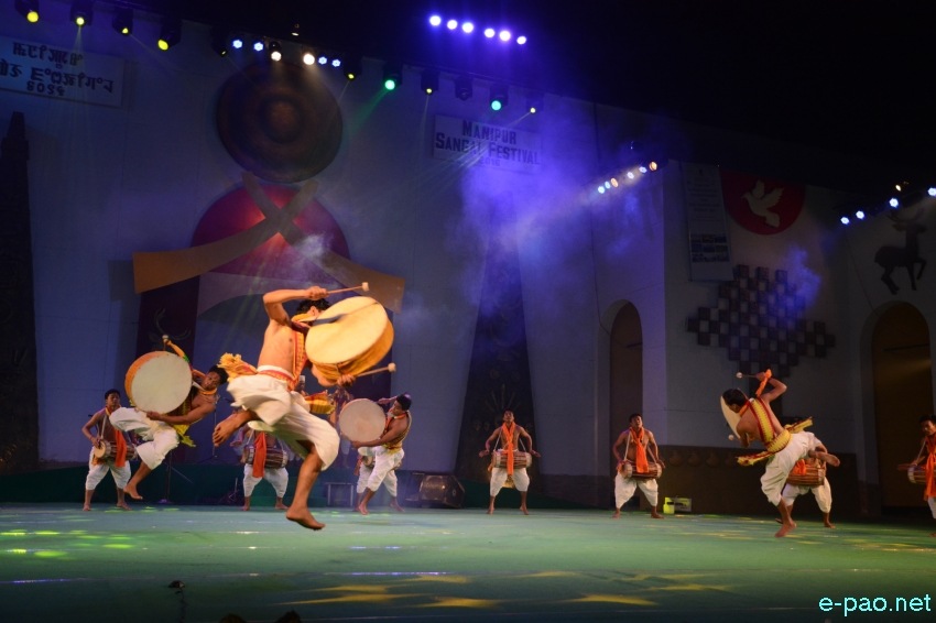 Day 5 : Dhol Dholok Chollom at Manipur Sangai Festival at BOAT :: November 25 2016