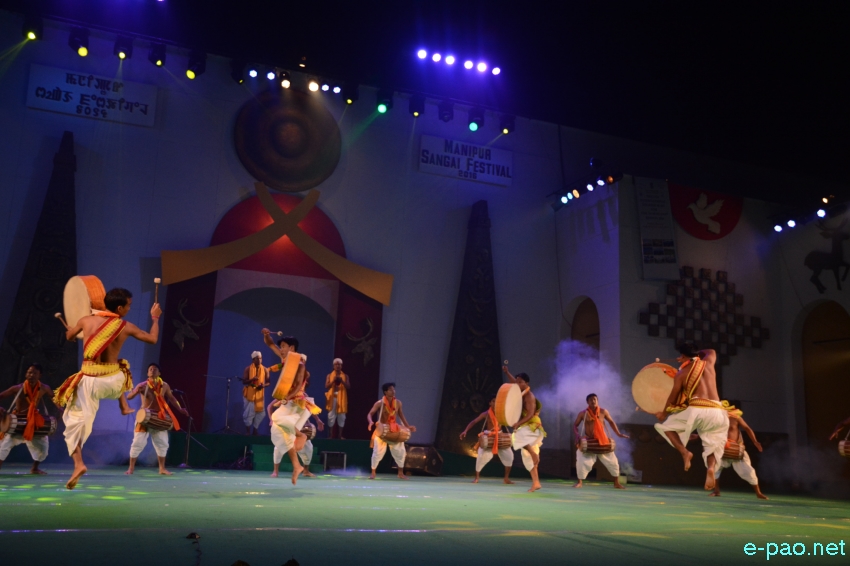 Day 5 : Dhol Dholok Chollom at Manipur Sangai Festival at BOAT :: November 25 2016