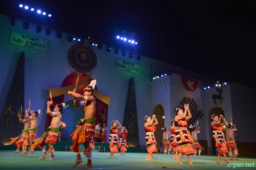 Day 6 : Kabui Dance at Manipur Sangai Festival at BOAT :: November 26 2016